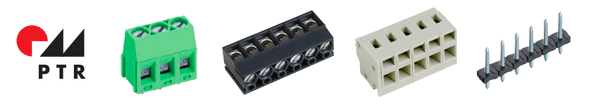 PCB Terminal Blocks, Plugs, & Headers from PTR available at Electro-Kinetics